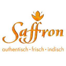 Saffron Indisches Restaurant logo.